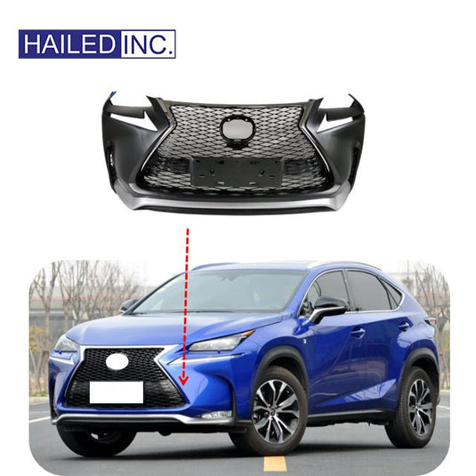 Lexus NX200t 2015-2017 F-Sport Front Bumper Kit - Hailed Inc.