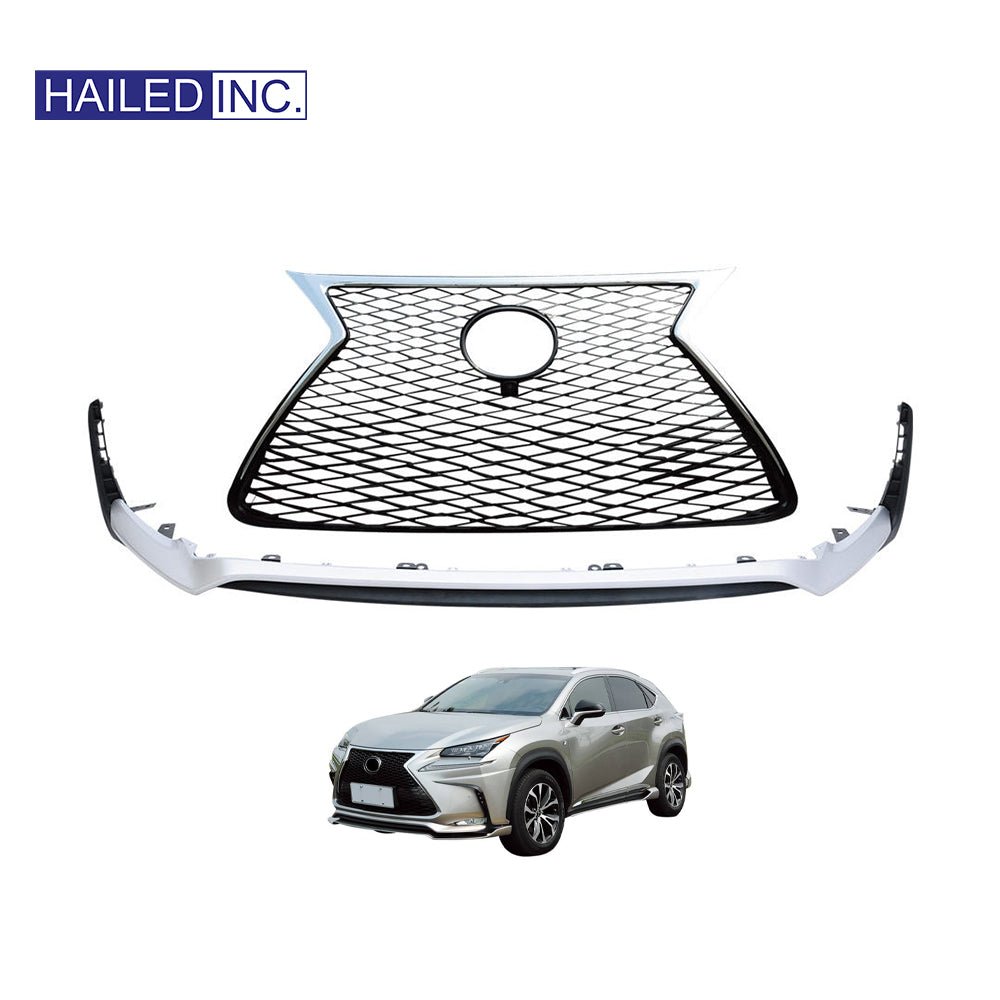 Lexus NX200t 2015 - 2017 F - Sport Grille+Front Lip Kit - Hailed Inc.