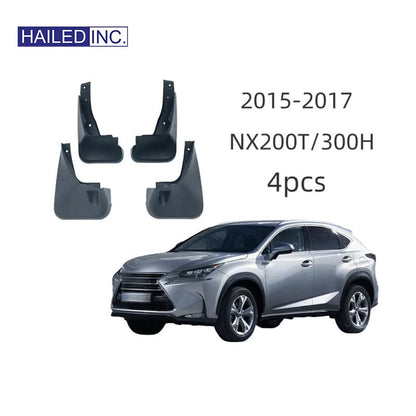 Lexus NX200t 2015-2017 Mud Flaps Mudguards - Hailed Inc.