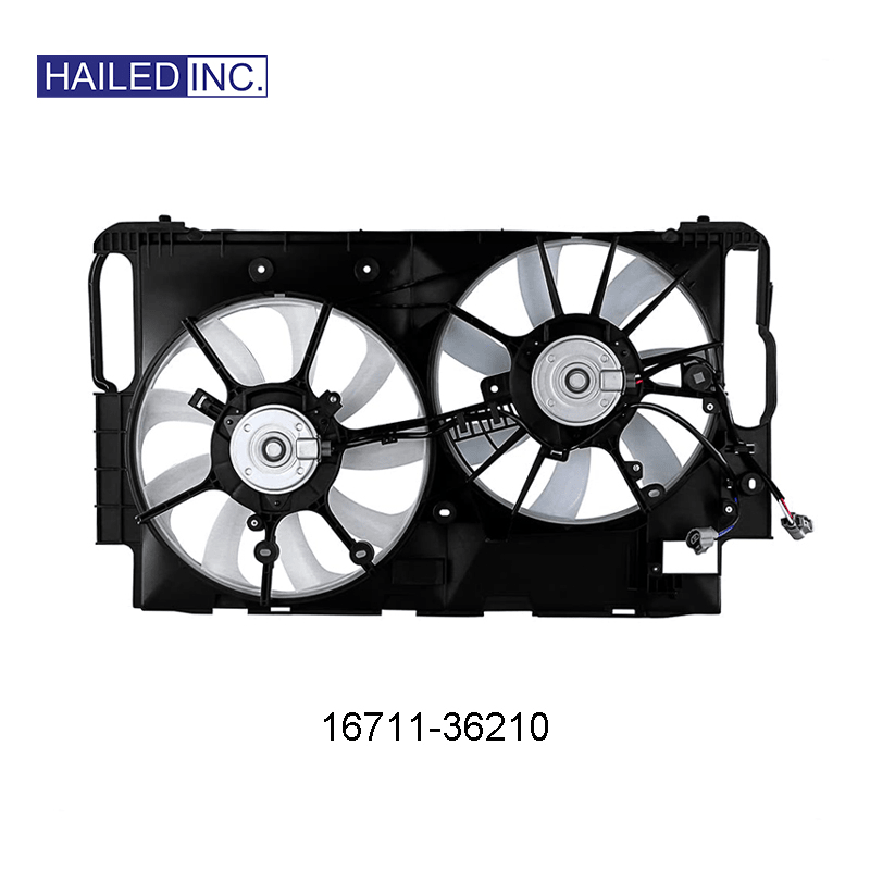 Lexus NX200t 2015-2021 Radiator Shroud Fan Assembly Fits OEM 16711-36210 - Hailed Inc.