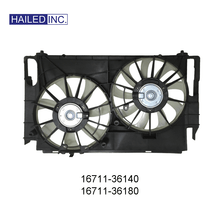 Lexus NX200t 2015-2021 Radiator Shroud Fan Fits OEM 16711-36140,16711-36180 - Hailed Inc.