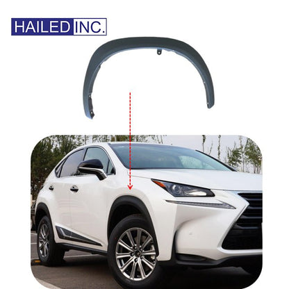 Lexus NX200t 2015 - 2026 Front Wheel Fender Trim Fits OEM 75601 - 78010 - Hailed Inc.