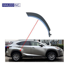 Lexus NX200t 2015 - 2026 Rear Wheel Fender Trim Fits OEM 75062 - 78010,75061 - 78010 - Hailed Inc.