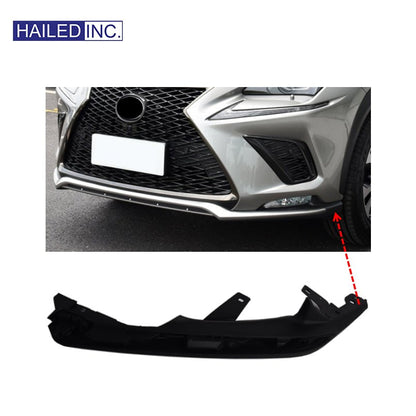 Lexus NX300 2018-2021 F-Sport Front Bumper Spoiler Lip Bracket Fits OEM 52447-78020,52448-78020 - Hailed Inc.