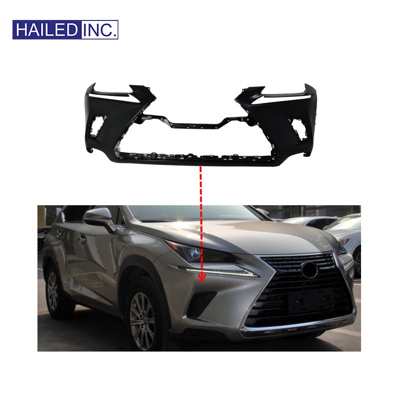 Lexus NX300 2018-2021 Front Bumper Fits OEM 52119-78923 - Hailed Inc.