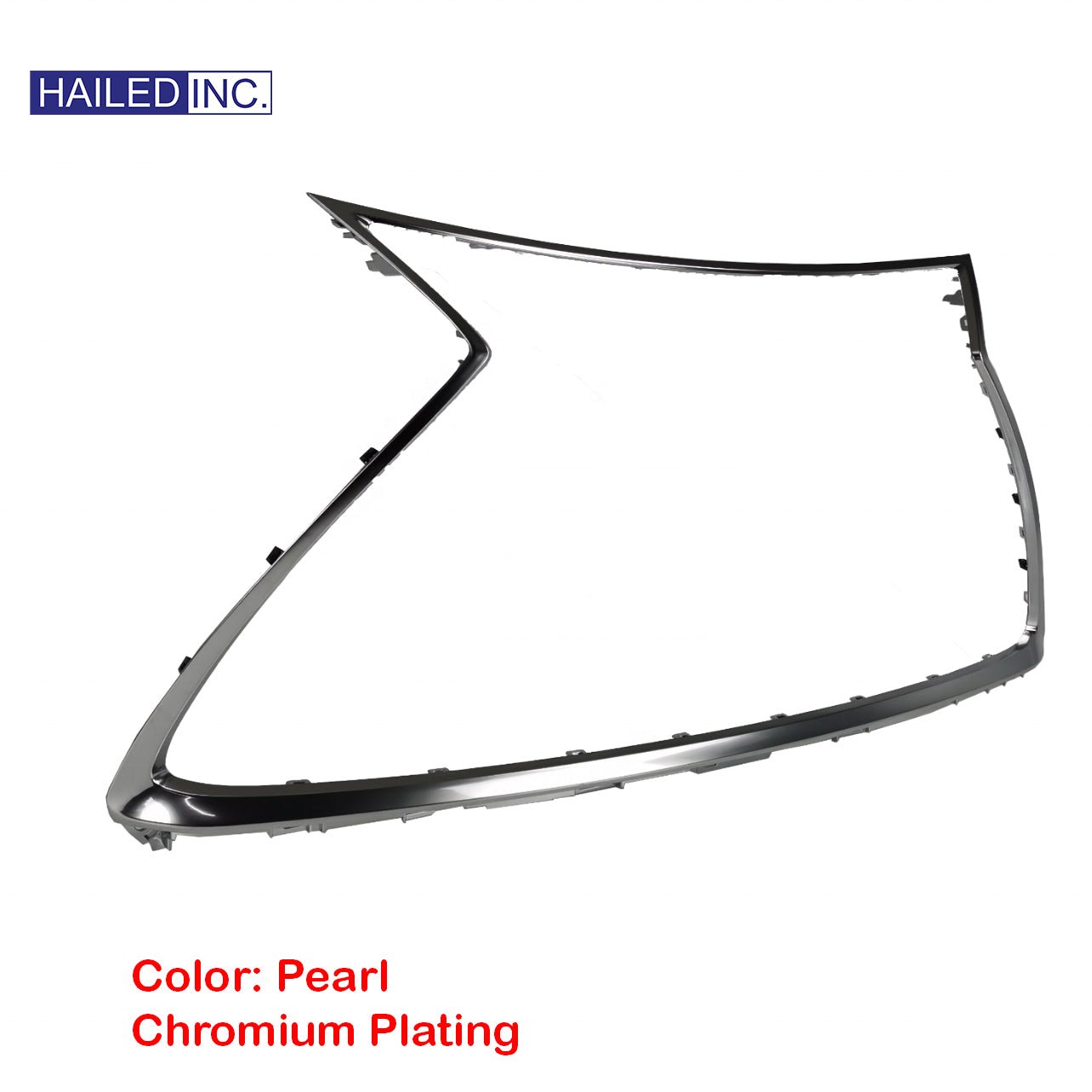 Lexus NX300 2018-2021 Grille Chrome Moulding Trim Fits OEM 53121-78060 - Hailed Inc.