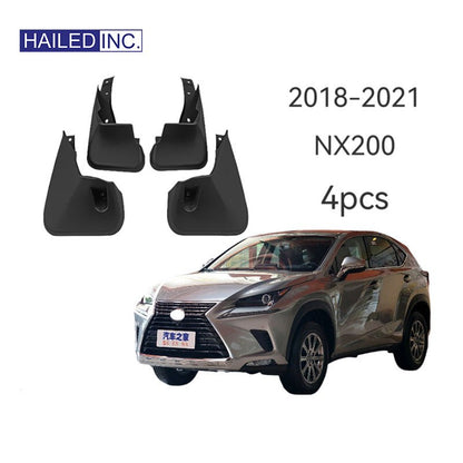 Lexus NX300 2018-2021 Mud Flaps Mudguards - Hailed Inc.