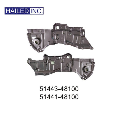 Lexus RX200t 2016-2019 Engine Underbody Guard Plate Fits OEM 51443-48100 51441-48100 - Front View