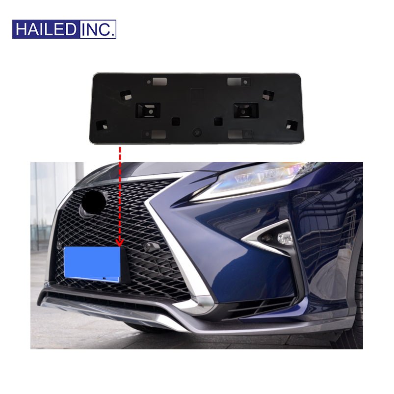 Lexus RX200t 2016 - 2019 F - Sport License Plate Bracket Fits OEM 52114 - 48390 - Hailed Inc.