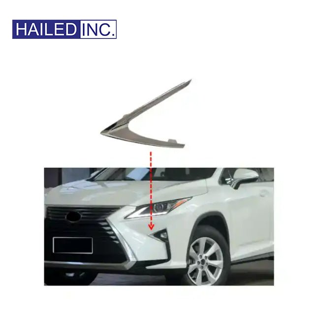 Lexus RX200t 2016 - 2019 Fog Light Cover Fits OEM 81481 - 48220 81482 - 48200 - Hailed Inc.