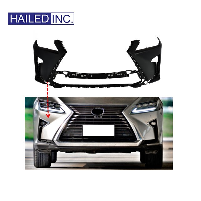 Lexus RX200t 2016 - 2019 Front Bumper Fits OEM 52119 - 4D938 - Hailed Inc.