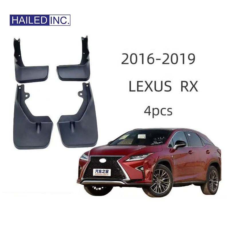Lexus RX200t 2016 - 2019 Mud Flaps Mudguards - Hailed Inc.