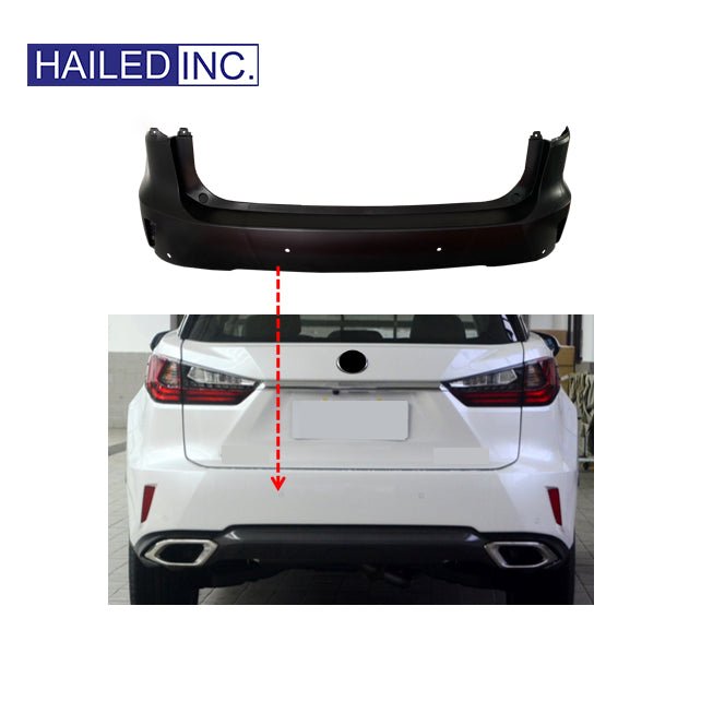 Lexus RX200t 2016 - 2019 Rear Bumper Fits OEM 52159 - 48931 - Hailed Inc.