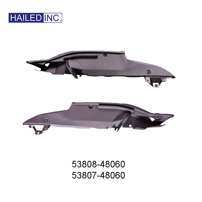 Lexus RX200t 2016-2019 Upper Trim Strip Inside the Fender Fits OEM 53808-48060 53807-48060 - Front View