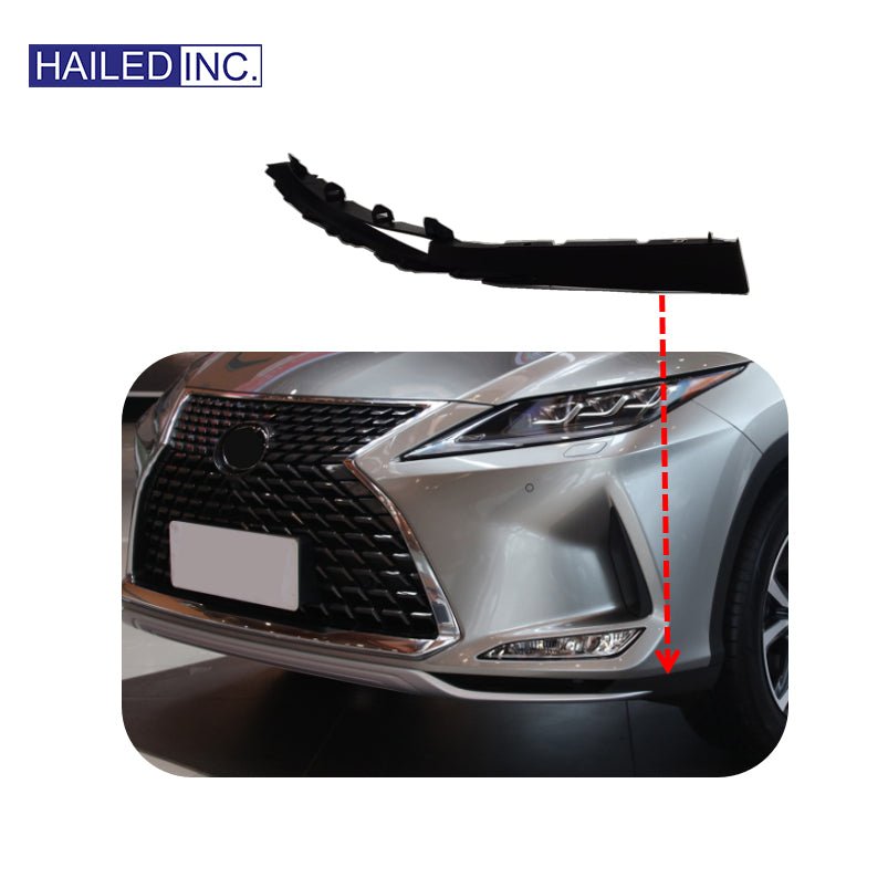 Lexus RX300 2020 - 2022 Front Spoiler Lip Chin Fits OEM 52438 - 48040 52437 - 48040 - Hailed Inc.