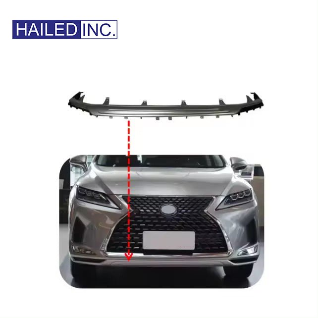 Lexus RX300 2020 - 2022 Front Spoiler Lip Fits OEM 52411 - 48060 - Hailed Inc.
