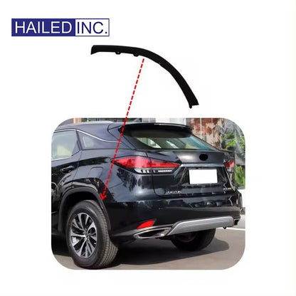 Lexus RX300 2020-2022 Rear Wheel Housing Molding Fender Trim Fits OEM 75606-48030 75605-48030 - Front View