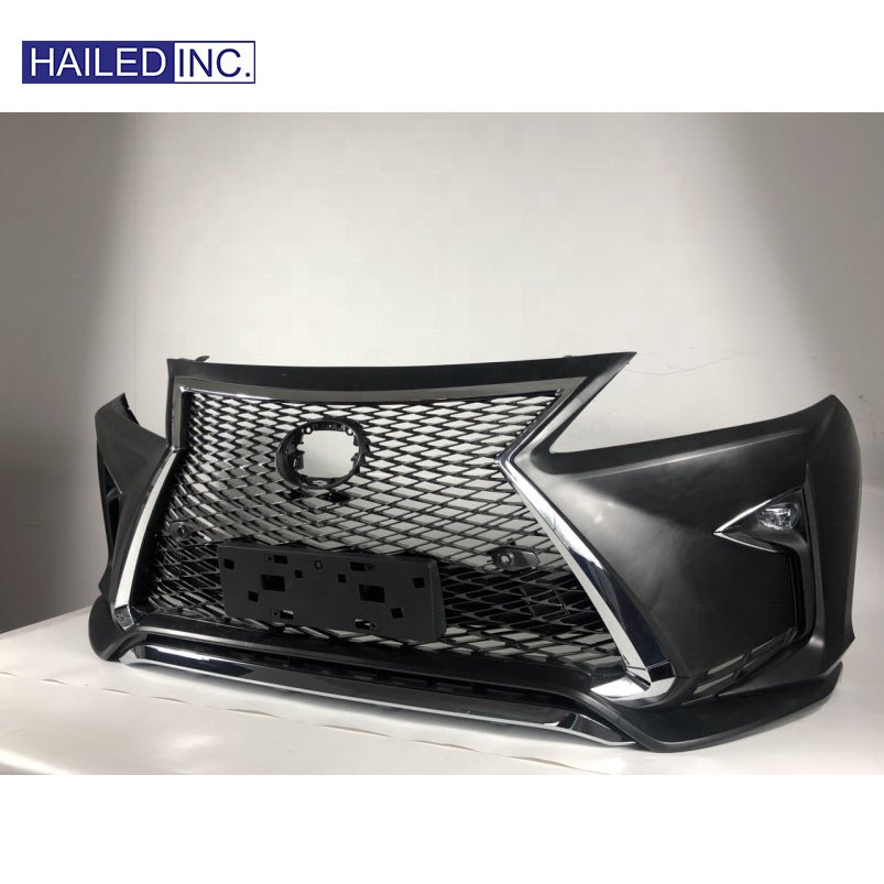 Lexus RX350 2009-2015 Upgrade 2016-2019 F-Sport Front Bumper Conversion Body Kits - Detail View