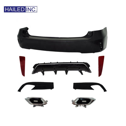 Lexus RX350 2009 - 2015 Upgrade 2016 - 2019 Rear Bumper Conversion Body Kits - Hailed Inc.