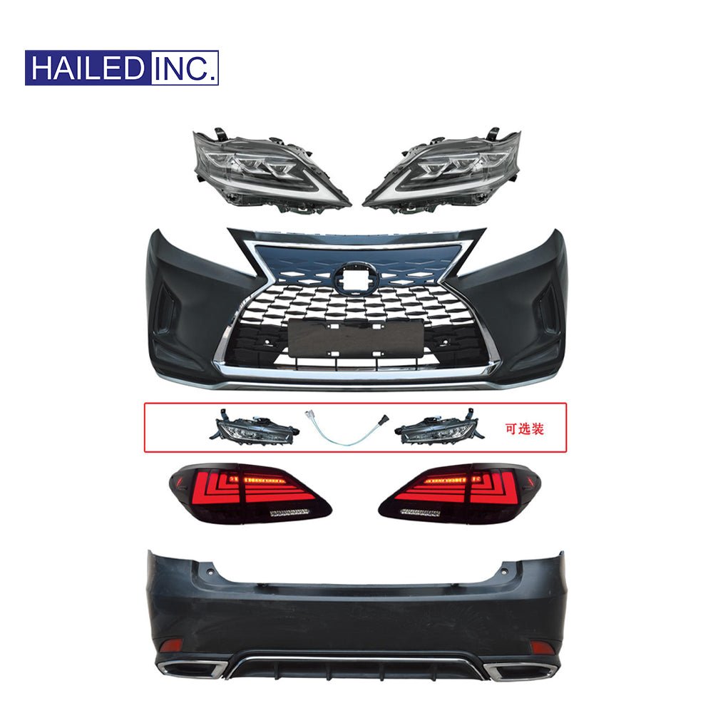 Lexus RX350 2009 - 2015 Upgrade 2020 - 2022 Complete Body Kits - Hailed Inc.
