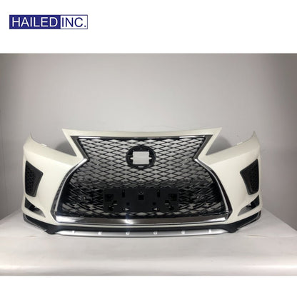 Lexus RX350 2009-2015 Upgrade 2020-2022 F-Sport Front Bumper Conversion Body Kits - Side View