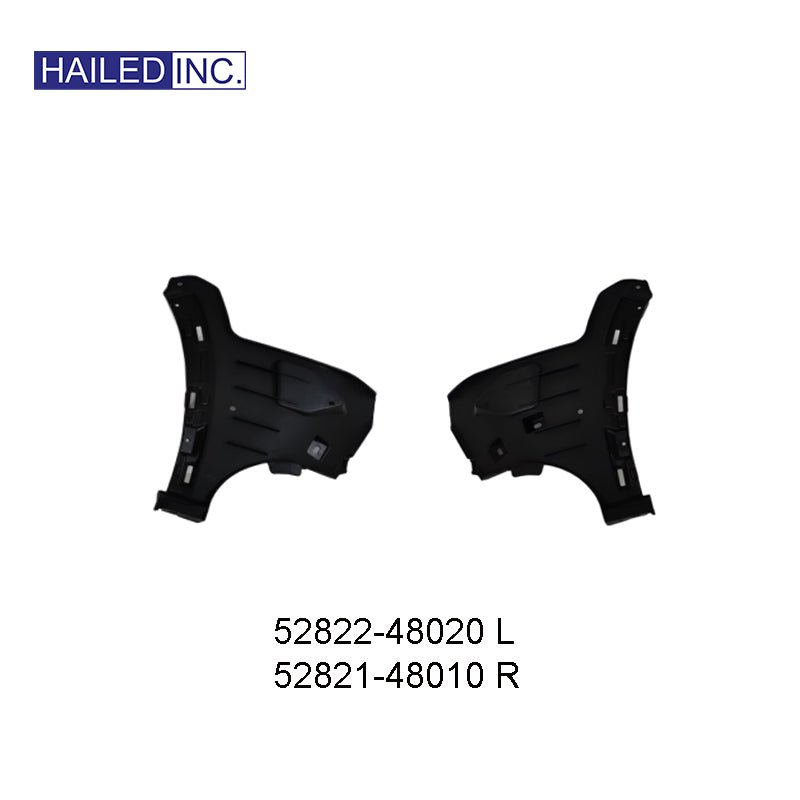 Lexus RX500h 2023-2026 F-Sport Front Bumper Side Reinforcement Fits OEM 52822-48020 52821-48010 - Front View