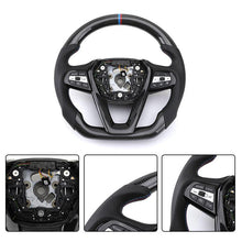 BMW M-Sport Carbon Fiber Custom Steering Wheel | Fits F22, E92, E39, F90 Series - Side View