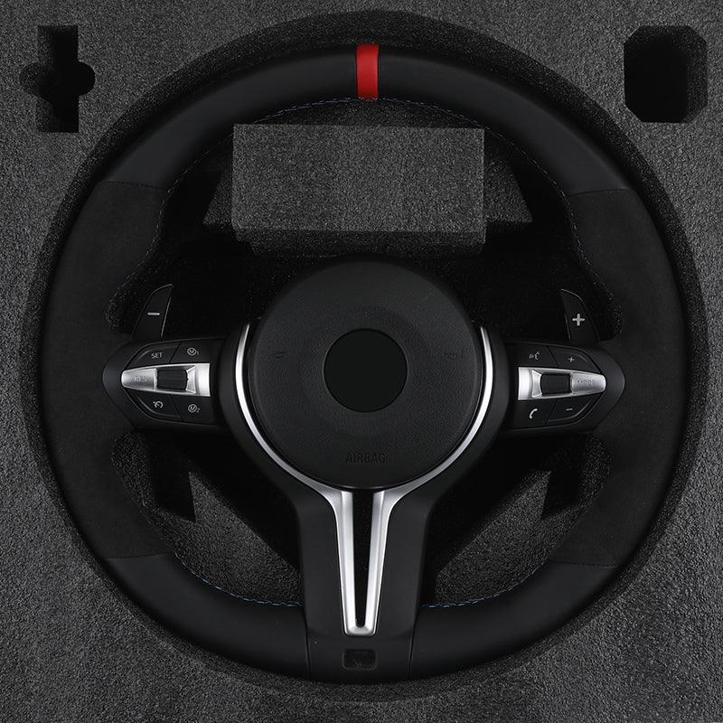 M Sport Volant Lenkrad Half Alcantara Steering Wheel for BMW F10 F20 F21 F22 F30 F31 F32 F33 F34 F35 F36 F07 F12 F13 M4 M3 F80 - Hailed Inc.