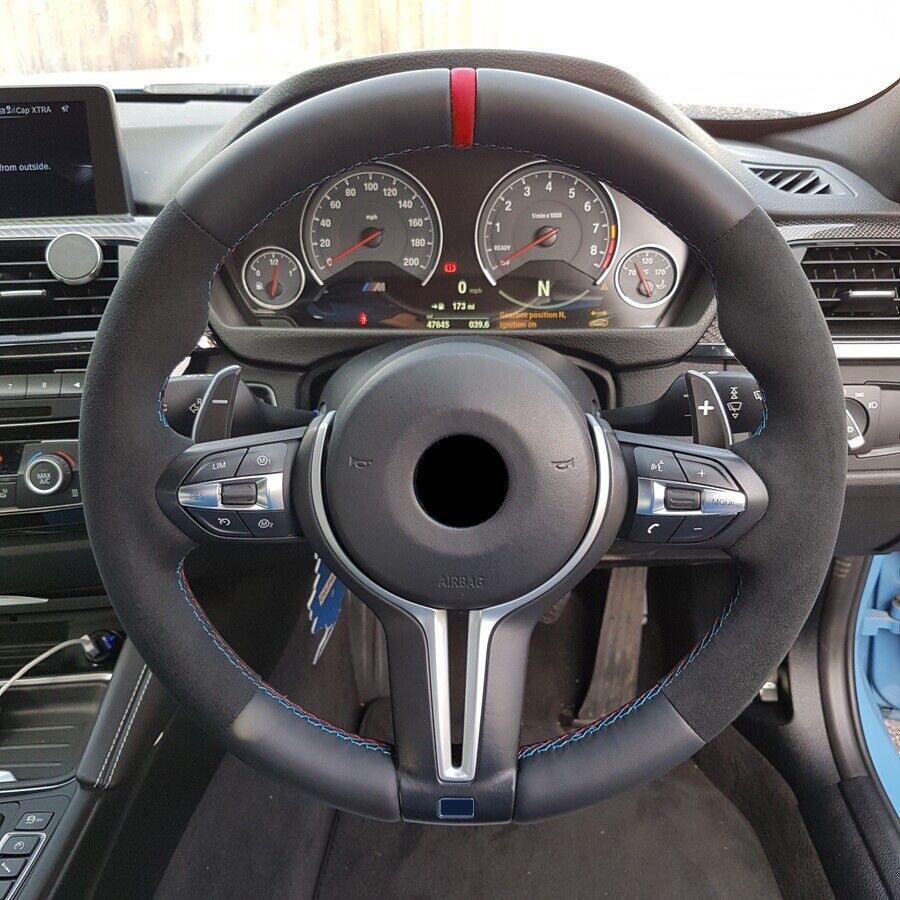 M Sport Volant Lenkrad Half Alcantara Steering Wheel for BMW F10 F20 F21 F22 F30 F31 F32 F33 F34 F35 F36 F07 F12 F13 M4 M3 F80 - Hailed Inc.