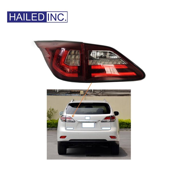 Modified LED Tail Light Lamp for Lexus RX350 2009 - 2015 - Hailed Inc.