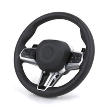 BMW Full Leather Custom Steering Wheel | Fits U11, U12, G60, G61 Series - Front View