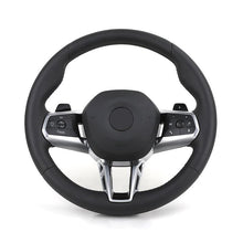 BMW Full Leather Custom Steering Wheel | Fits G60, G61, G68, U11 Series - Front View