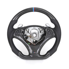 BMW Carbon Fiber Custom Steering Wheel | Fits E91, E90, E92, E93 Series - Front View