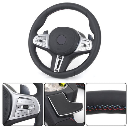 Original Heated Full Leather M Steering Wheel for BMW 7 Series G11 G12 G30 G80 M3 M4 G82 G70 X3M F97 X5M F85 X6M F86 F96 M240i - Hailed Inc.