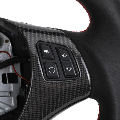 Original M Sport Half Leather Carbon Fiber Steering Wheel for BMW E39 E60 M5 E61 E81 E82 E83 E87 Z4 E89 E90 E91 E92 E93 E70 E71 - Hailed Inc.