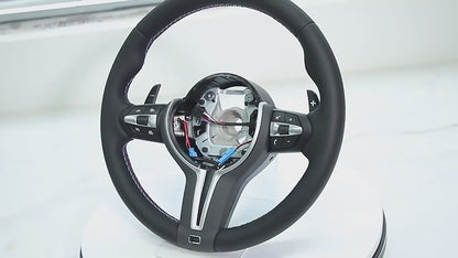 Wide Paddle M Sport Steering Wheel for BMW F10 F30 F80 E60 E90 E92 F01 F11 F20 F22 F31 X5 E70 E71 F15 X6 E71 F16 M5 M3 M4 F82