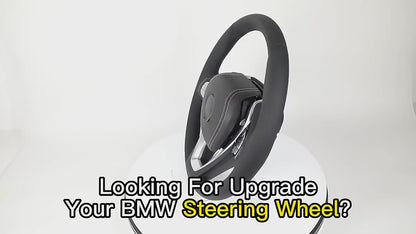 Custom Full Leather Steering Wheel for BMW F10 F20 F30 F31 F36 G20 G21 M3 G80 G81 M4 G82 G83 G30 X3 G01 X3M F97 X4 G02 X4M F98