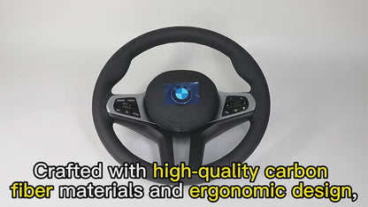 Premium Quality M Sport Carbon Fiber Car Steering Wheel for BMW 5 7 Series X3 X4 X5 X7 G07 G30 G20 G38 G12 G05 G01 G02 G05 G06