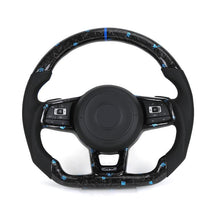 Volkswagen Carbon Fiber Custom Steering Wheel - Front View