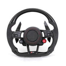 Audi Alcantara Custom Steering Wheel - Side View