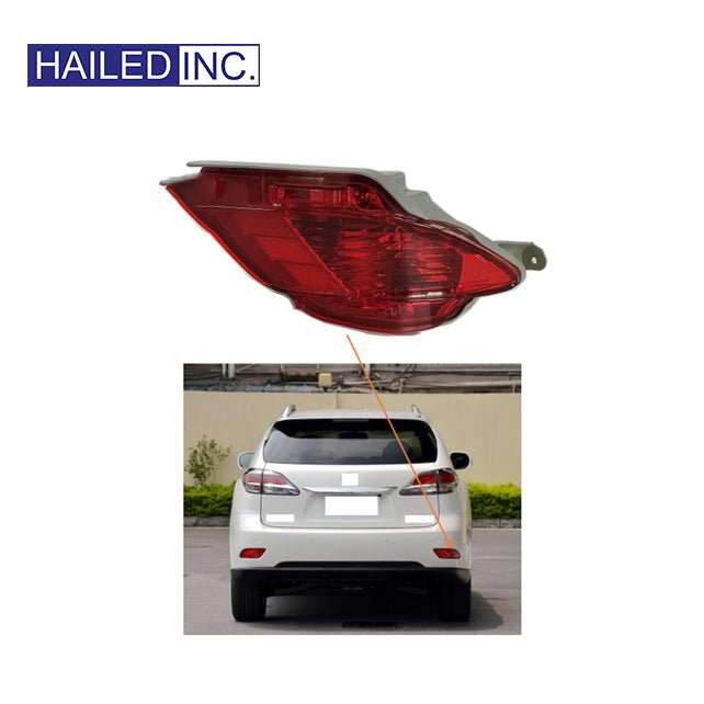 Rear Bumper Lamp Rear Fog Light for Lexus RX270 2009 - 2015 - Hailed Inc.