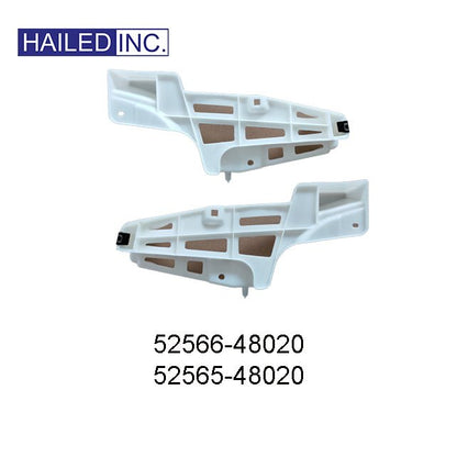 Rear Bumper White Bracket OEM 52566 - 48020 52565 - 48020 for Lexus RX270 2009 - 2015 - Hailed Inc.