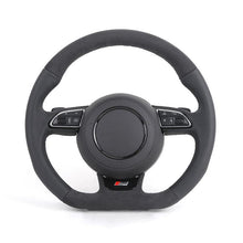 Audi Full Leather Custom Steering Wheel - Front View