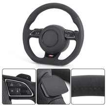 Audi Full Leather Custom Steering Wheel - Side View