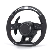 Audi Carbon Fiber Custom Steering Wheel - Front View