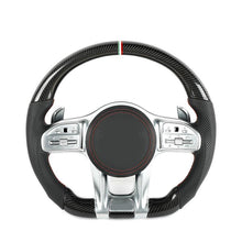 Mercedes Carbon Fiber Custom Steering Wheel | Fits G55, G63 Series - Front View