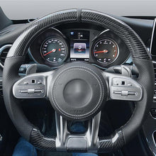 Mercedes Carbon Fiber Custom Steering Wheel | Fits G63 Series - Side View