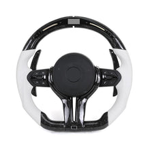 BMW M-Sport Carbon Fiber Custom Steering Wheel | Fits F07, F10, F20, F30 Series - Front View