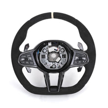 BMW M-Sport Carbon Fiber Custom Steering Wheel | Fits F10, F90, F06, F12 Series - Front View