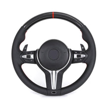 BMW M-Sport Carbon Fiber Custom Steering Wheel | Fits F10, F11, F20, F22 Series - Front View